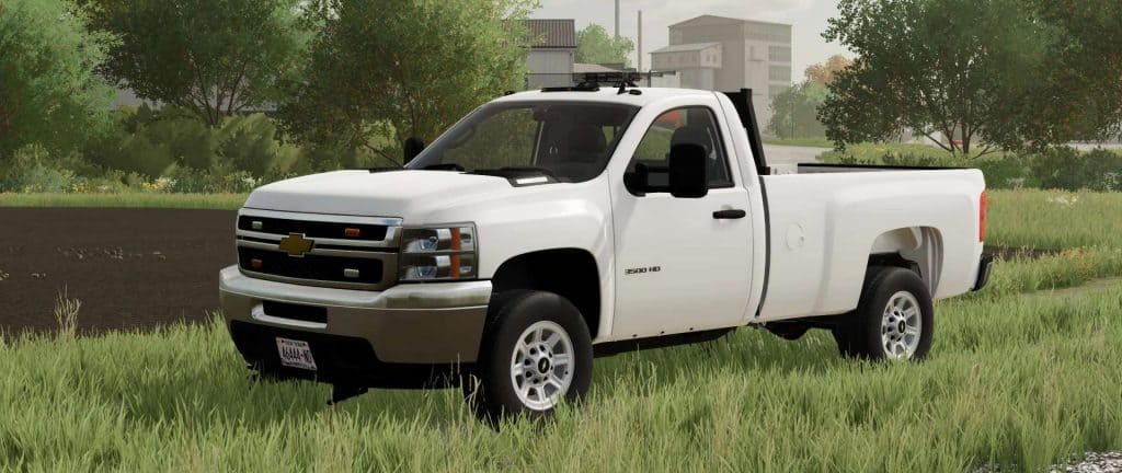 FS22 2012 Silverado 3500HD Single Cab V1.0 - FS 22 Cars Mod Download