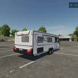 FS22 Caravane eriba v1.0 - FS 22 Trailers Mod Download