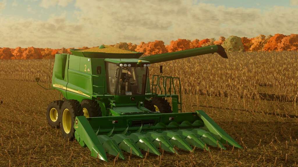 Fs22 John Deere 50 60 Sts Series V1001 Fs 22 Combines Mod Download 5819