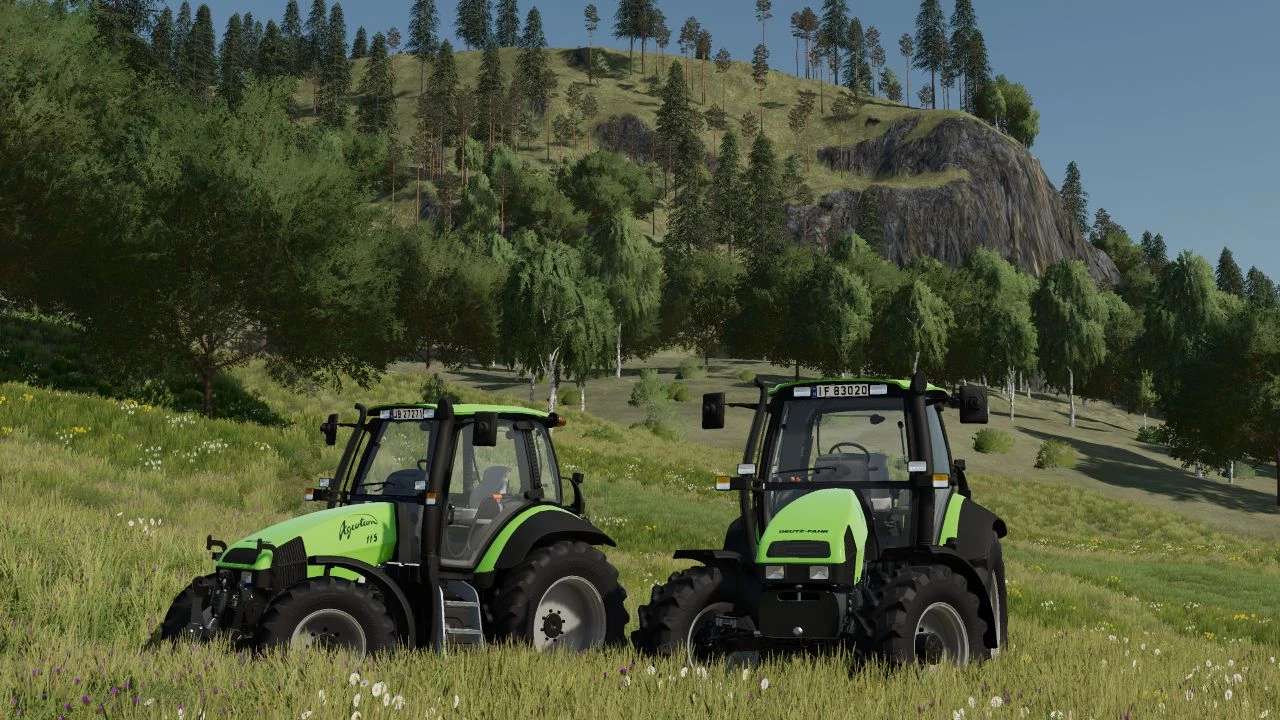 Fs22 Deutz Fahr Agrotron Mk3 Series V1001 Fs 22 Tractors Mod Download 6159