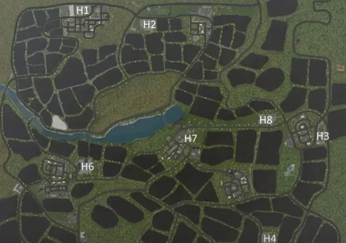 FS22 Grünfelder Land v1.3 - FS 22 Maps Mod Download