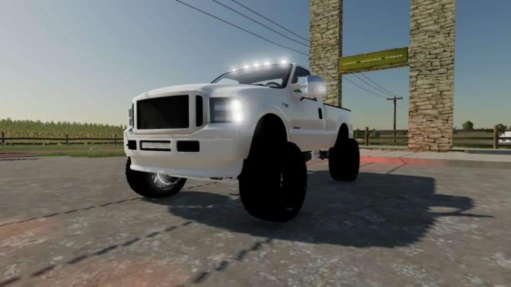 FS22 2007 Ford F250 Single Cab v1.0 - FS 22 Cars Mod Download