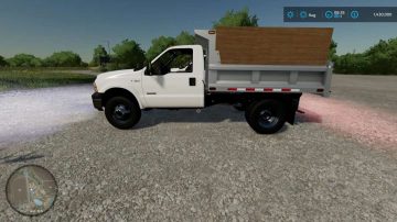 2007-ford-f-350-dump-truck-v1.0-fs22-5 - Farming simulator 19 / 17 / 15 Mod