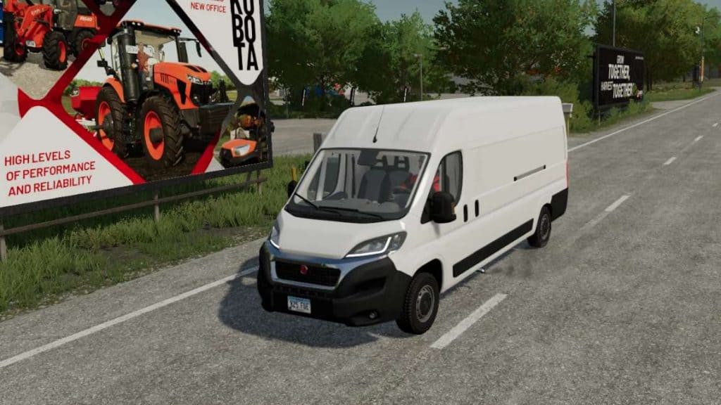 FS22 Fiat Ducato (SimpleIC) v1.2 - FS 22 Vehicles Mod Download