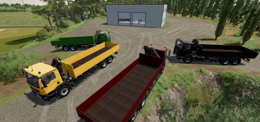 Fs22 Man Tgx26640 With Cranecabin V10 Fs 22 Trucks Mod Download 3202