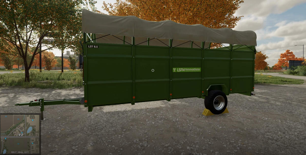 Fs22 Lsfm Livestock Trailer Lst85 V1001 Fs 22 Trailers Mod Download 7240