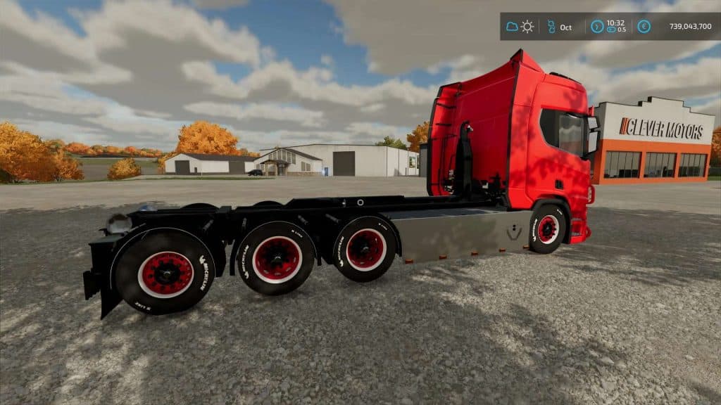 Scania R Tridem V Farming Simulator Mod