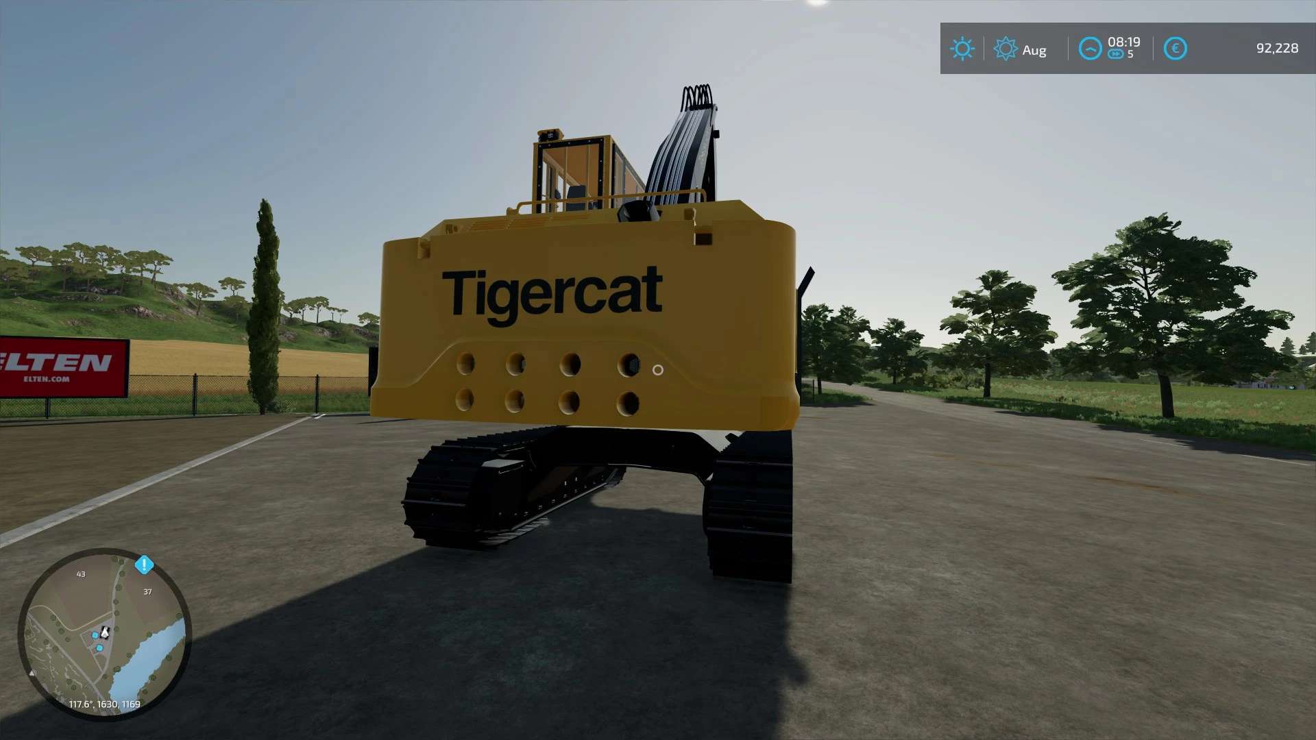Fs22 Aj Deere Tigercat Swing Machines Pack Fs 22 Forklifts Excavators Mod Download 0096