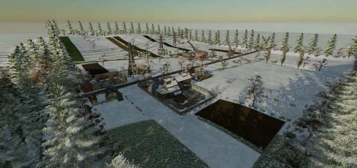 FS22 Blank 4x Map v0.1 - FS 22 Maps Mod Download