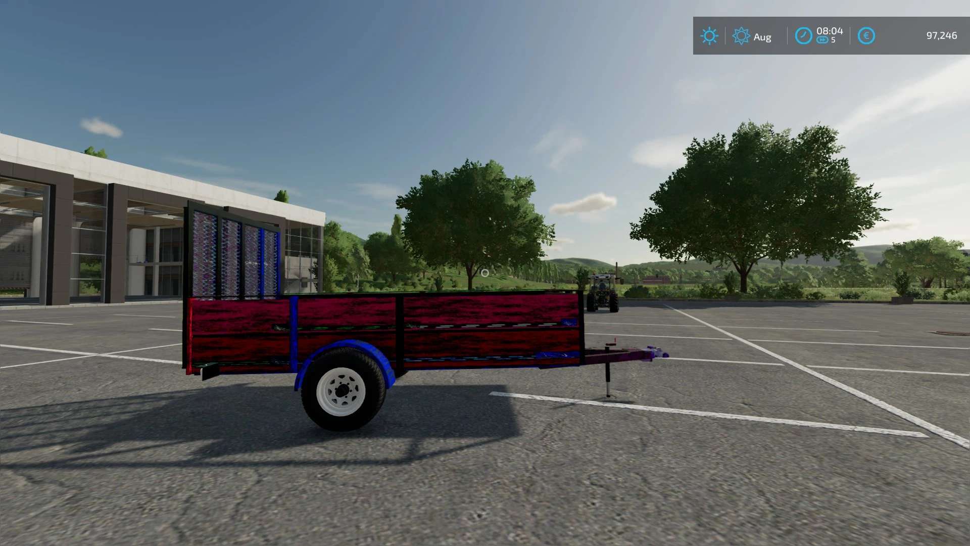 Fs22 1999 Neal Manufacturing Utility Trailer Converted V10 Fs 22 Trailers Mod Download 4750