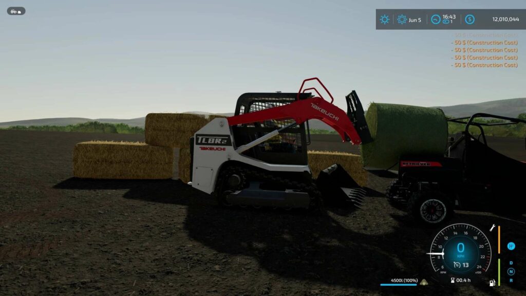 FS22 Takeuchi TL8R2 v1.0 - FS 22 Forklifts / Excavators Mod Download