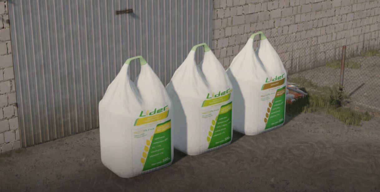 FS22 Fertilizer And Lime Big Bags Pack v1.0.0.2 - FS 22 Objects Mod ...