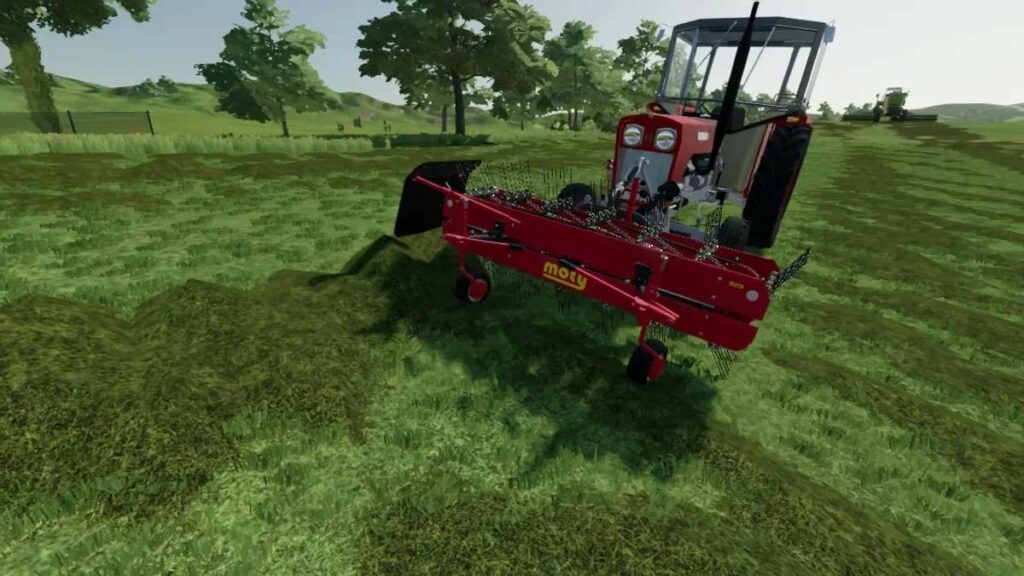 FS22 Moty Windrower v1.0 - FS 22 Implements & Tools Mod Download