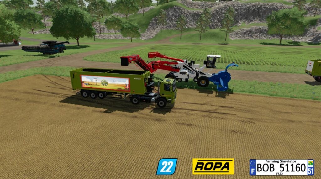 FS22 NawaRopa Maus5 Capacity v1.0 - FS 22 Implements & Tools Mod Download