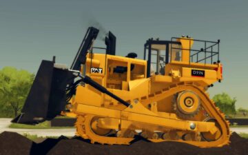 FS22 CAT D11N v1.0 - FS 22 Forklifts / Excavators Mod Download