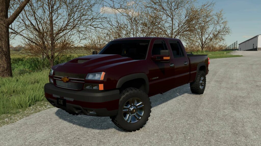 FS22 Chevrolet Silverado Crew Cab Duramax v1 (6) - Farming simulator 19 ...