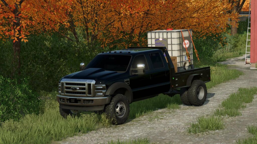 FS22 Ford F550 PowerStroke 2008 v1 (1) - Farming simulator 19 / 17 / 15 Mod