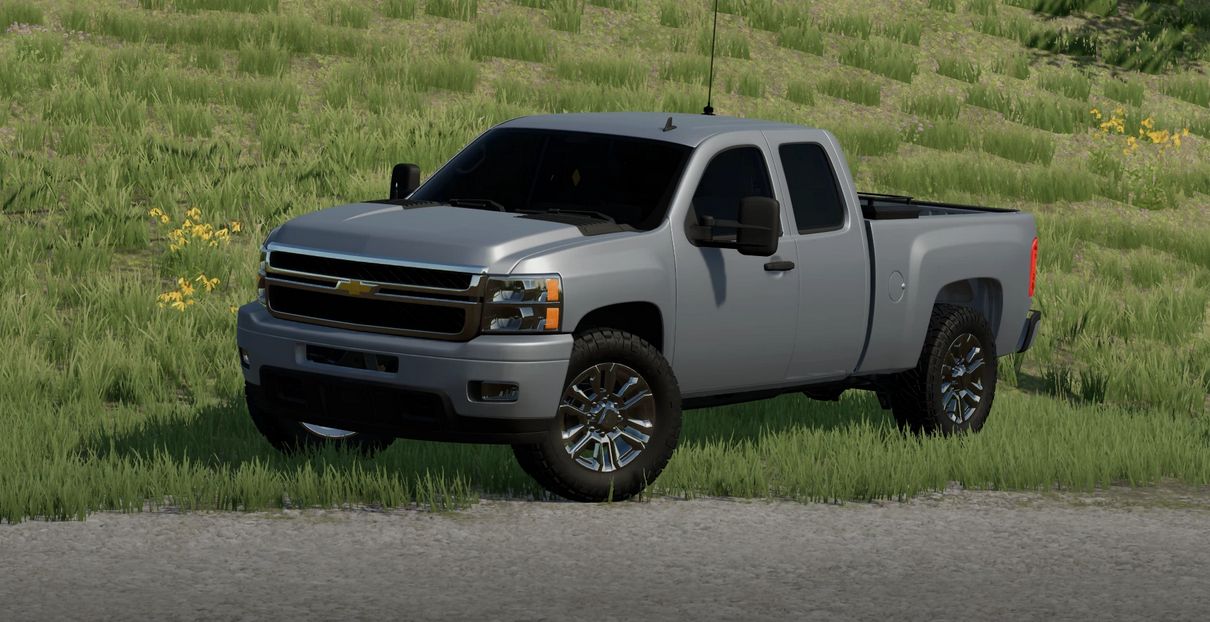 FS22 2011 Chevy Silverado 2500 v1.0 - FS 22 Cars Mod Download