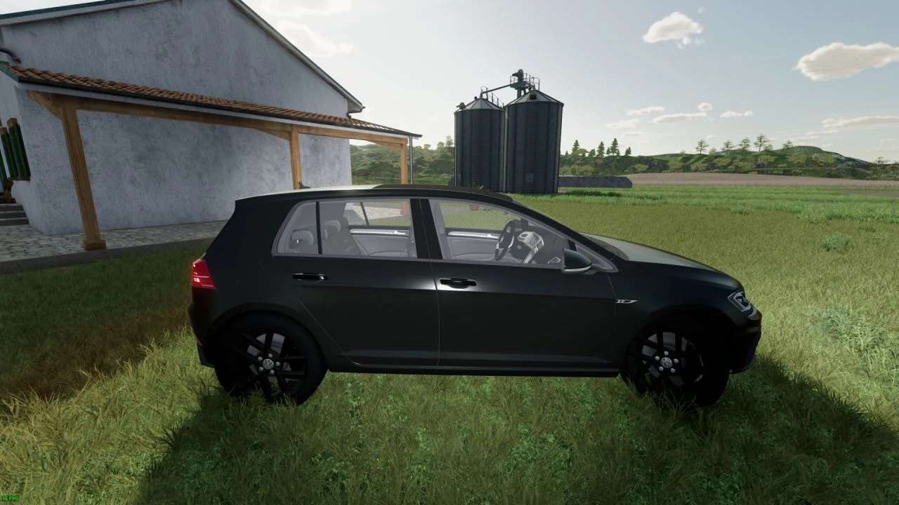 FS22 Volkswagen Golf VII 2017 v2 (4) Farming simulator 19 / 17 / 15 Mod