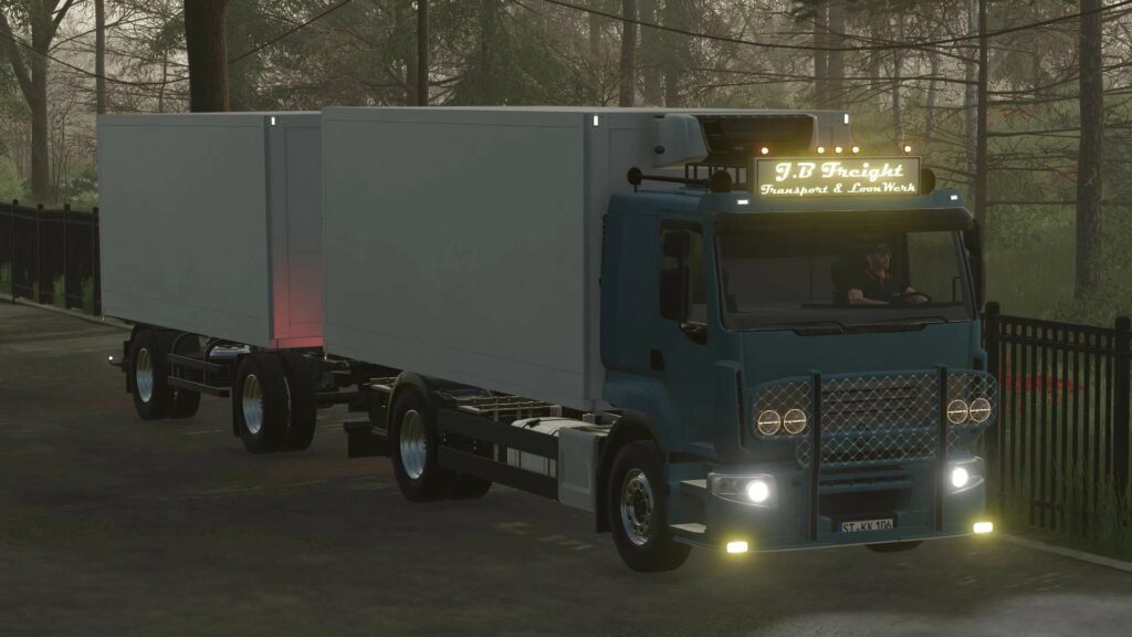 FS22 Renault Premium Сargo 4×2 J.B Freight EDIT V1.0 - FS 22 Trucks Mod ...