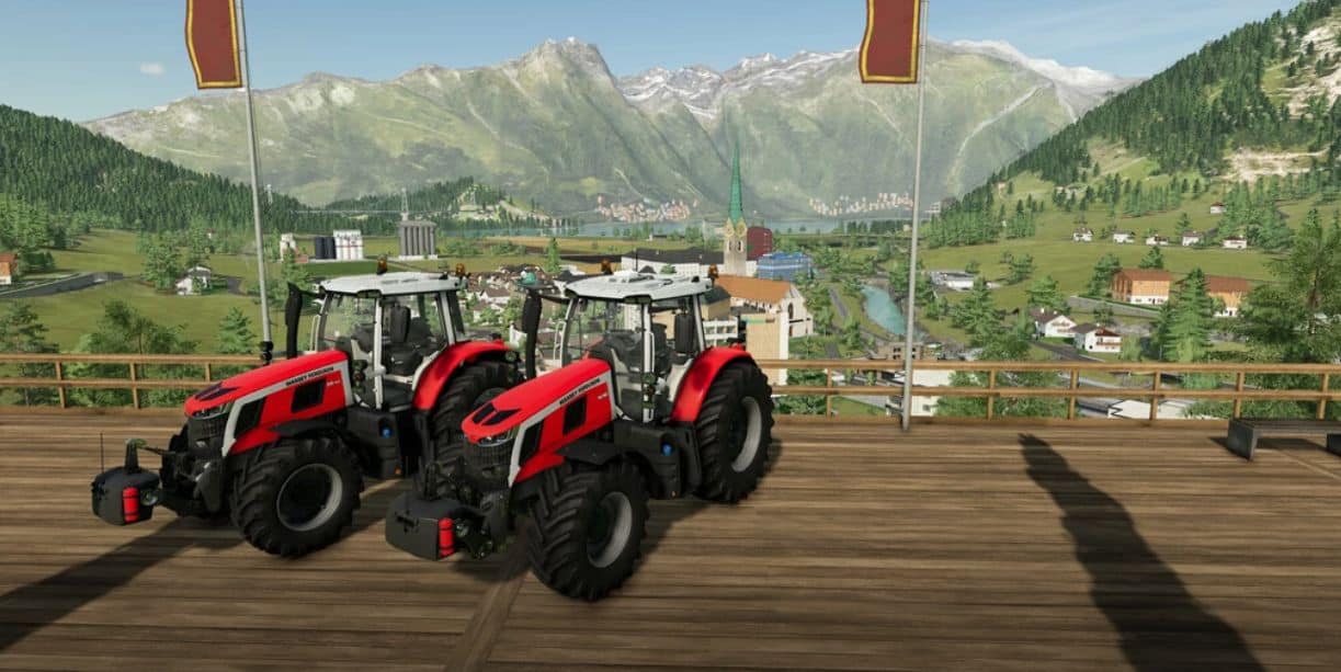 Fs Massey Ferguson S S V Fs Tractors Mod Download