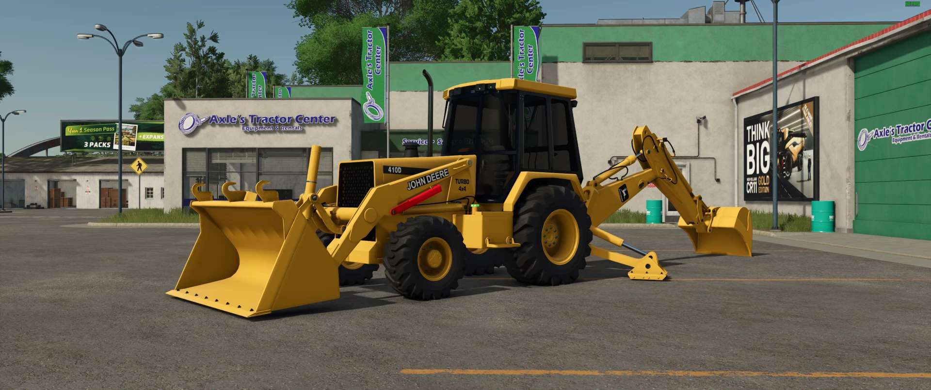 Fs John Deere D V Fs Forklifts Excavators Mod Download