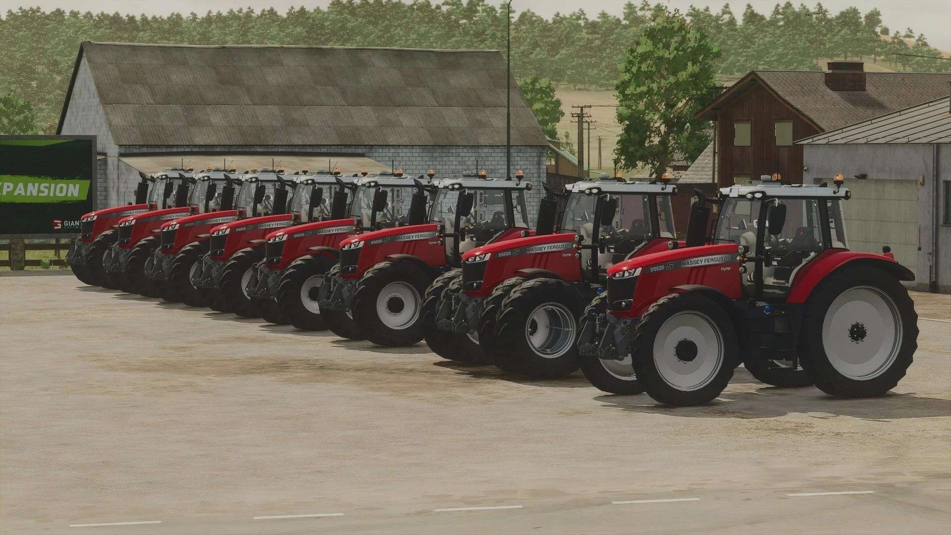 FS25 Massey Ferguson 7720S Series v1.1 - FS 25 Tractors Mod Download