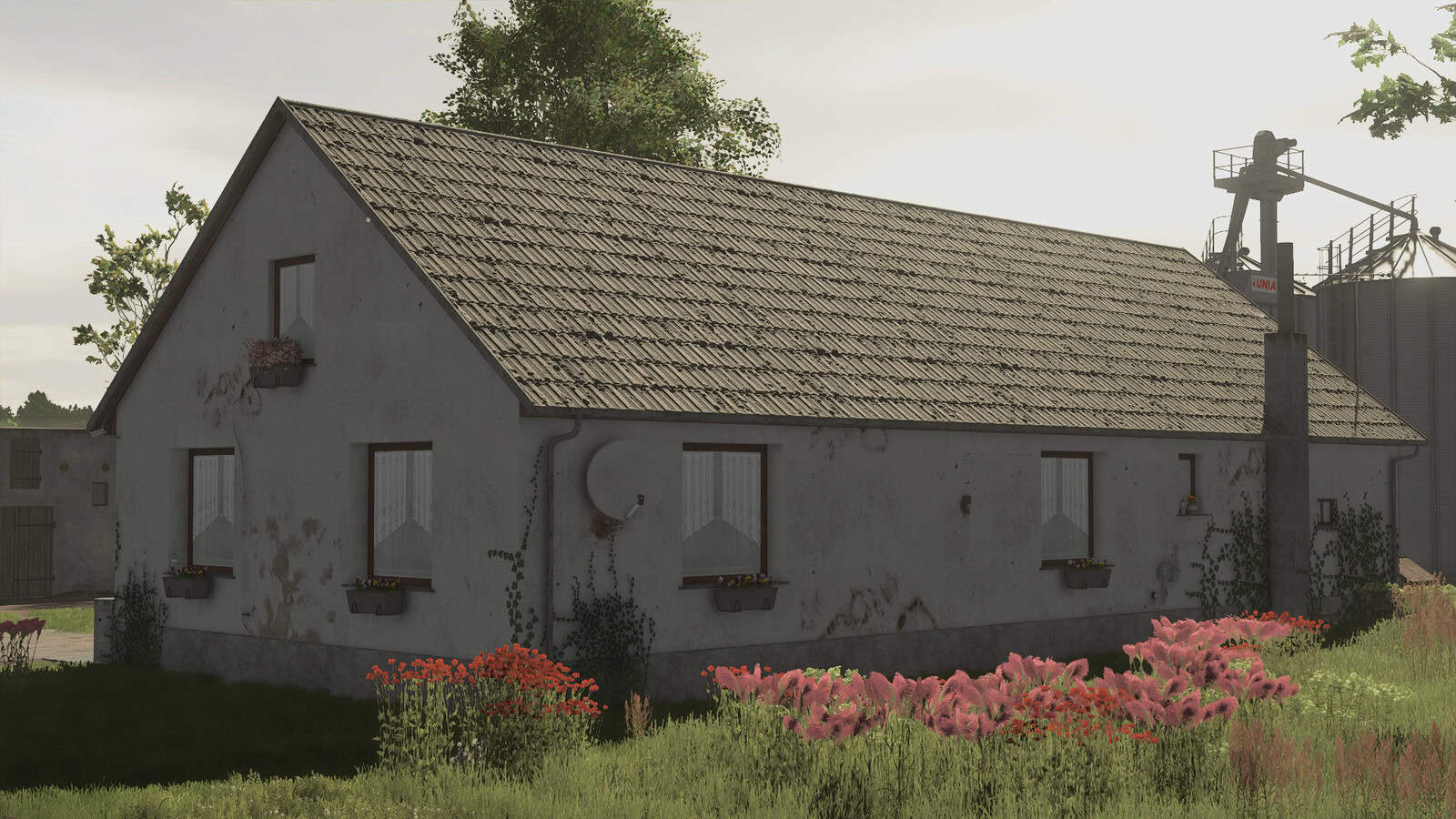 FS25 House In Old Style v1 (3) - Farming simulator 19 / 17 / 15 Mod