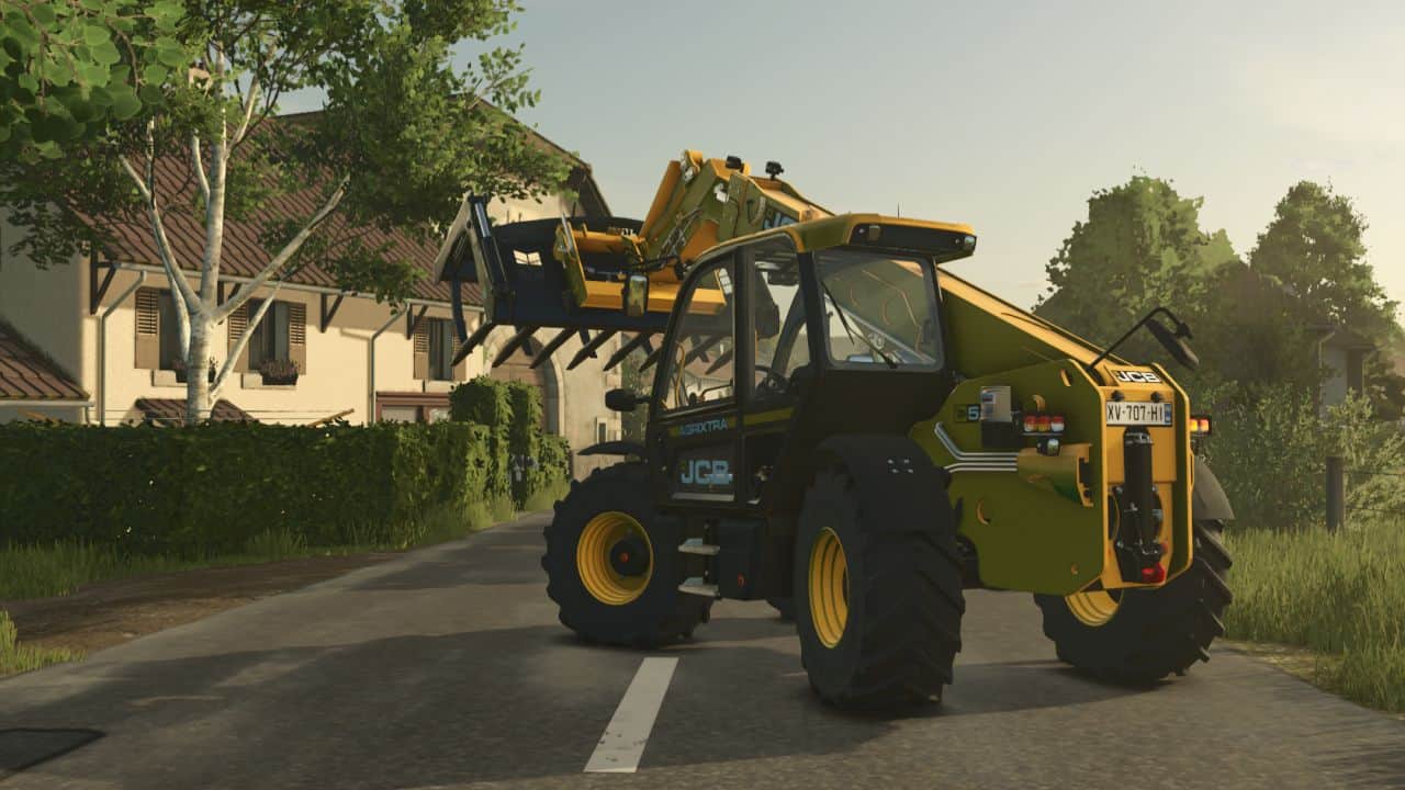 FS25 JCB 542-70 Agri V1.0 - FS 25 Forklifts / Excavators Mod Download