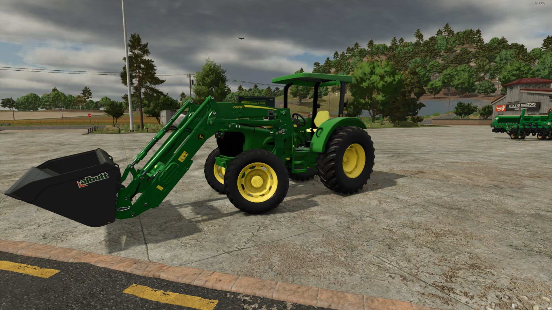 FS25 John Deere 50E Series V1 (6) - Farming simulator 19 / 17 / 15 Mod