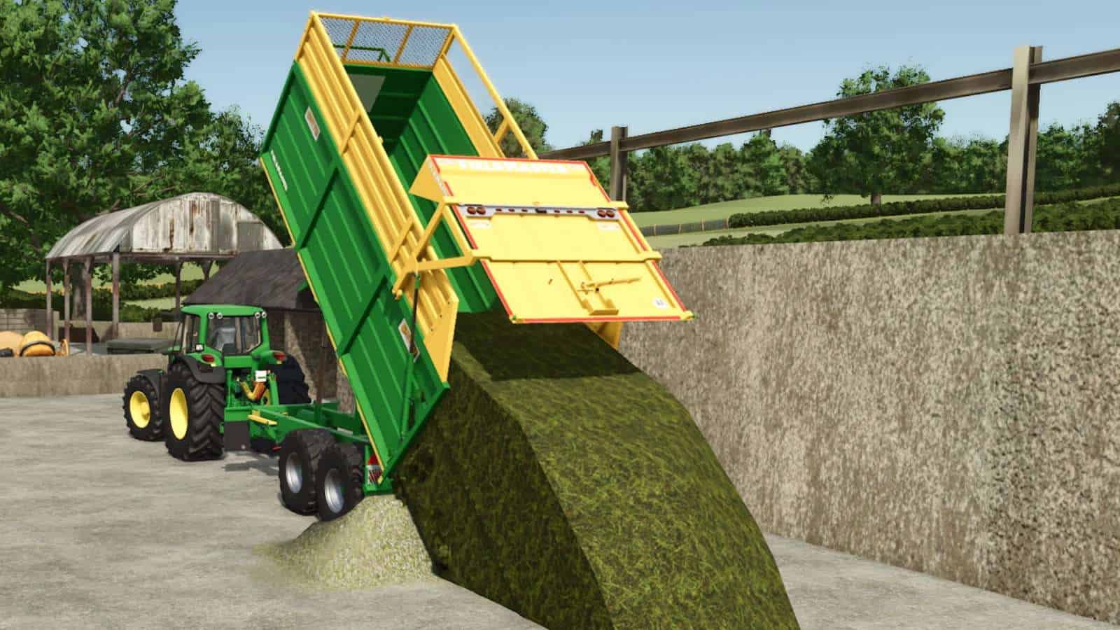 FS25 Smyth Field Master 20F Grain / Silage Trailer v1.0 - FS 25 ...