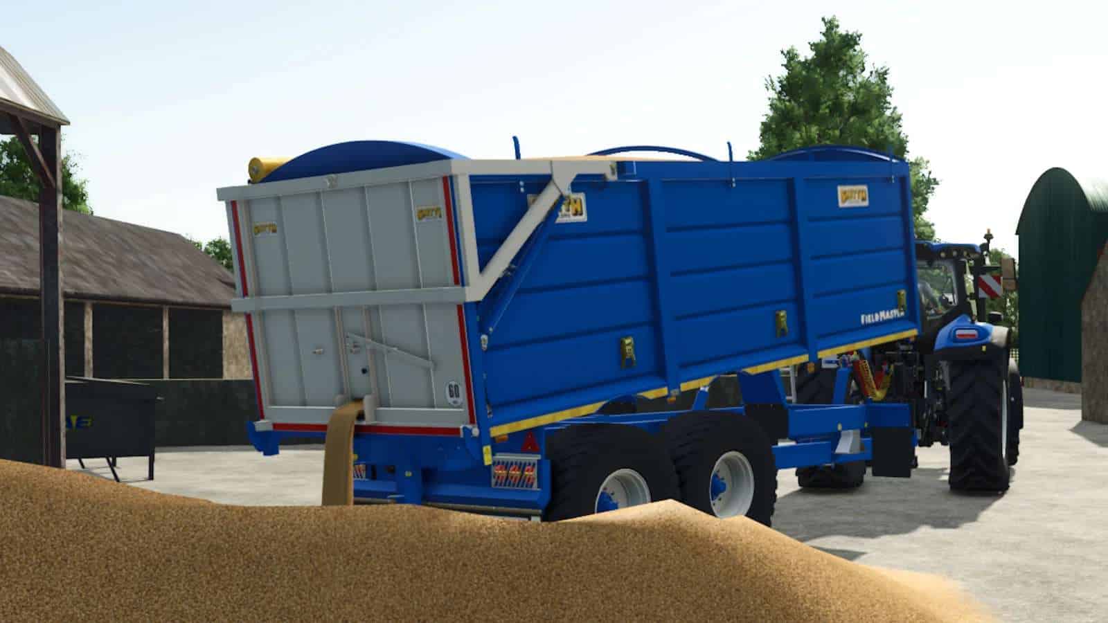 FS25 Smyth Field Master 20F Grain / Silage Trailer v1.0 - FS 25 ...